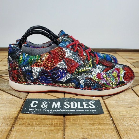 Alegria Shoes - Alegria Essence Monarch Butterfly  Lace Up Sneaker